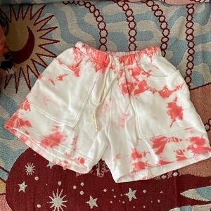 Sweat Shorts - Flamingo Crystal Wash XXS
